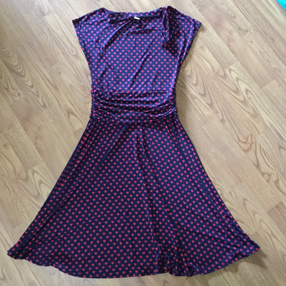 Modcloth polka dot swing dress. Medium NWOT